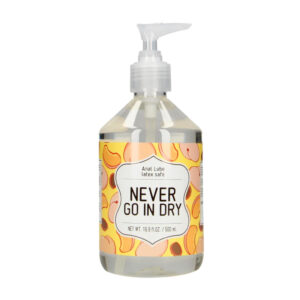 Never Go In Dry vízbázisú anál síkosító 500 ml
