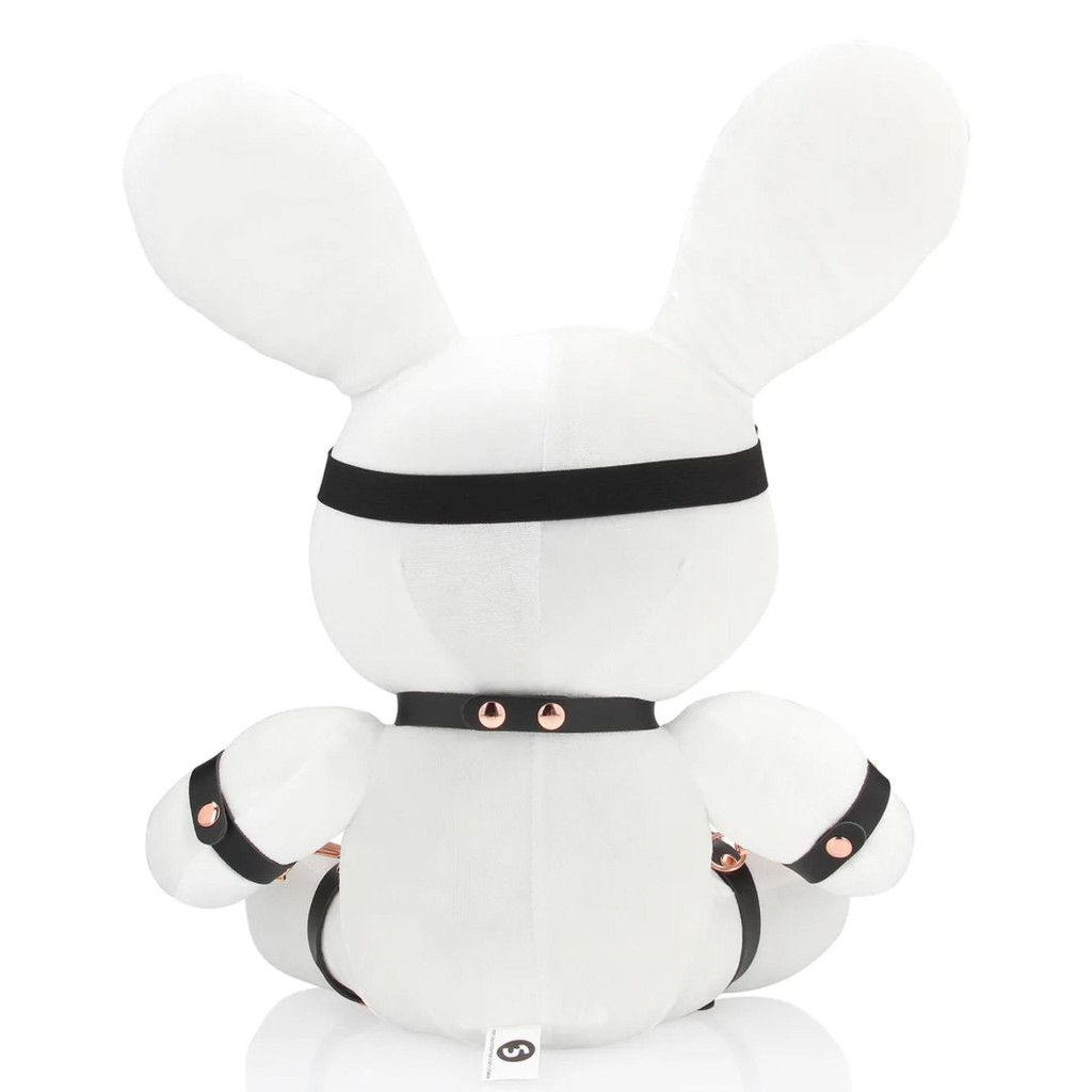 Rabbit Bondage bársonyos fehér nyúl kötöző nagy méret - Image 2