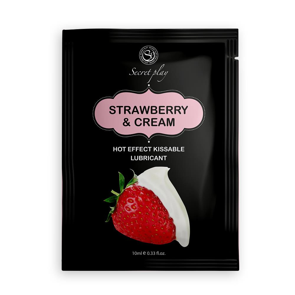 Strawberry & Cream síkosító 10 ml Hot Effect