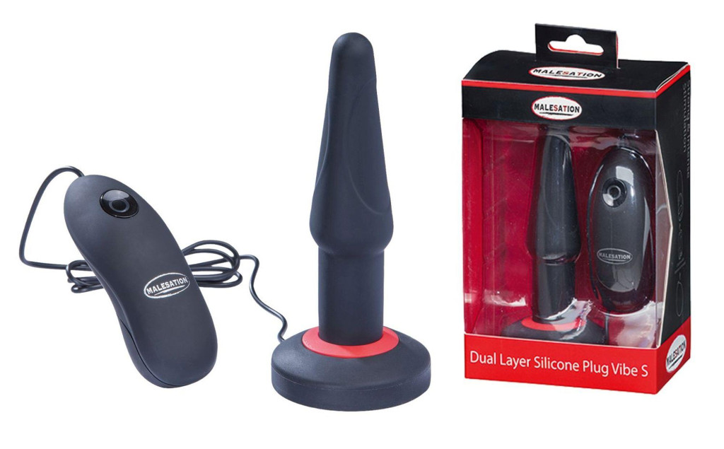 Malesation Dual Layer Szilikon dugó vibrátor S