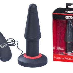 Malesation Dual Layer Szilikon Dildó vibrátor L