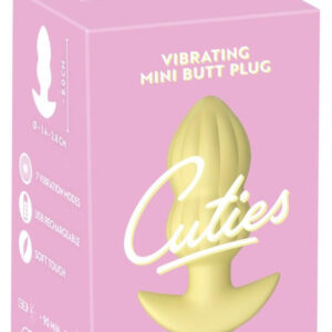 Cuties sárga vibrációs plug