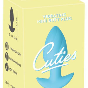 Cuties Vibrating Plug Blue