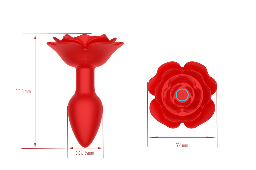 Rose forgó anál dildó - Image 8