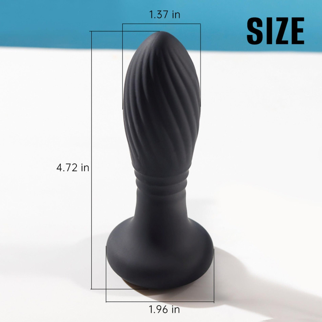 Fekete anál dildó világítással - Image 3