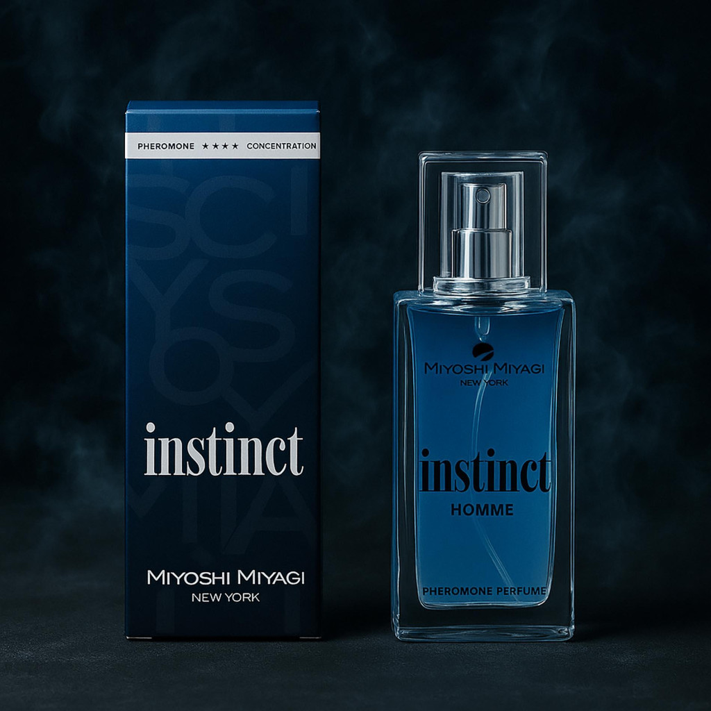 Miyoshi Miyagi Instinct férfi feromon parfüm 50ml - Image 7