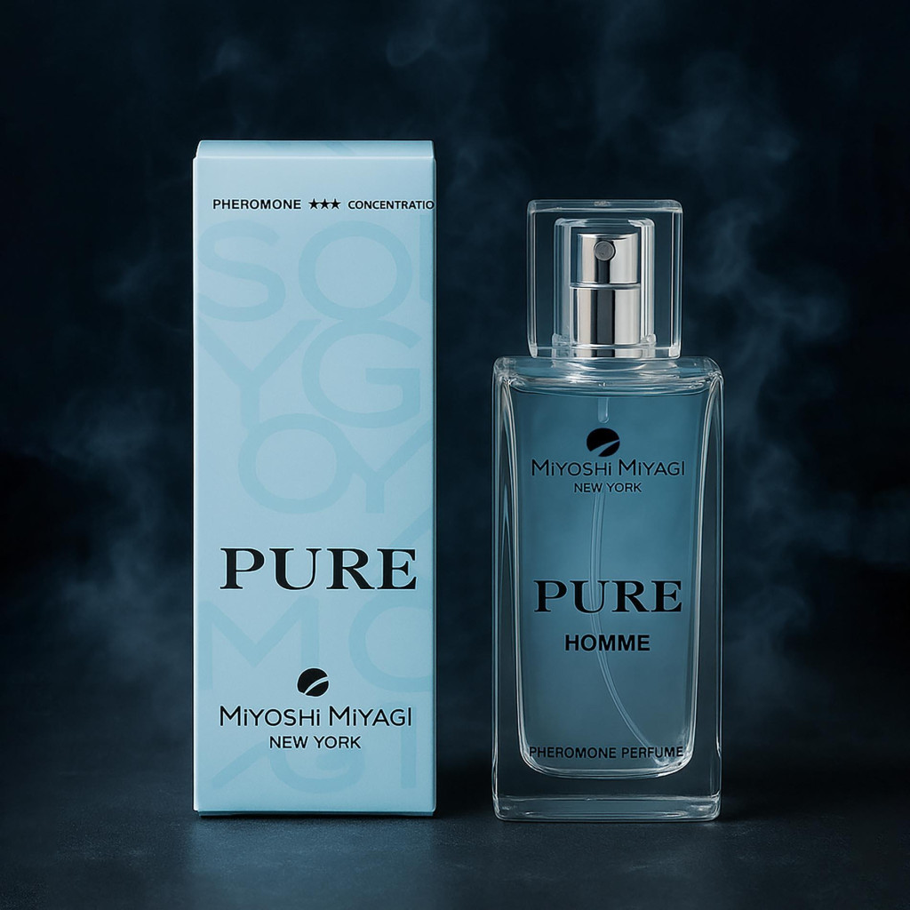 Miyoshi Miyagi Pure feromon parfüm 50ml férfiaknak - Image 7