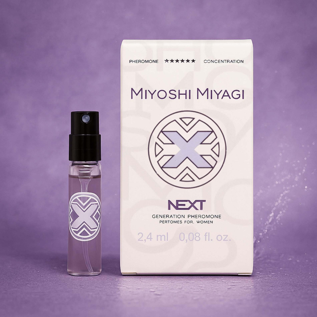 Miyoshi Miyagi Next X női parfüm 2,4 ml - Image 6