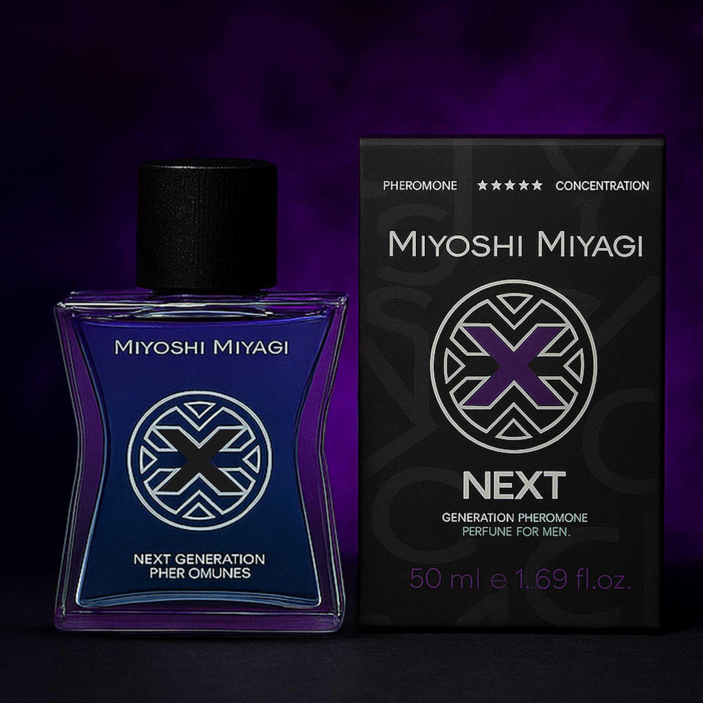 Miyoshi Miyagi Next X férfi parfüm 50 ml - Image 6