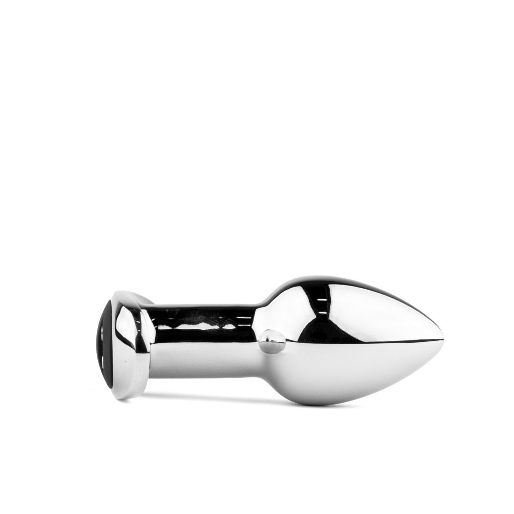 Metal Butt Plug S fém anális dildó távirányítóval USB töltéssel - Image 6