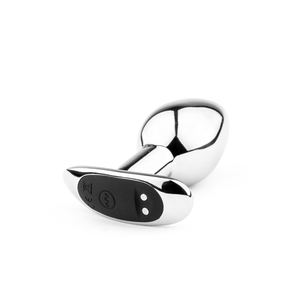 Metal Butt Plug M fém dildó USB távirányítóval - Image 3