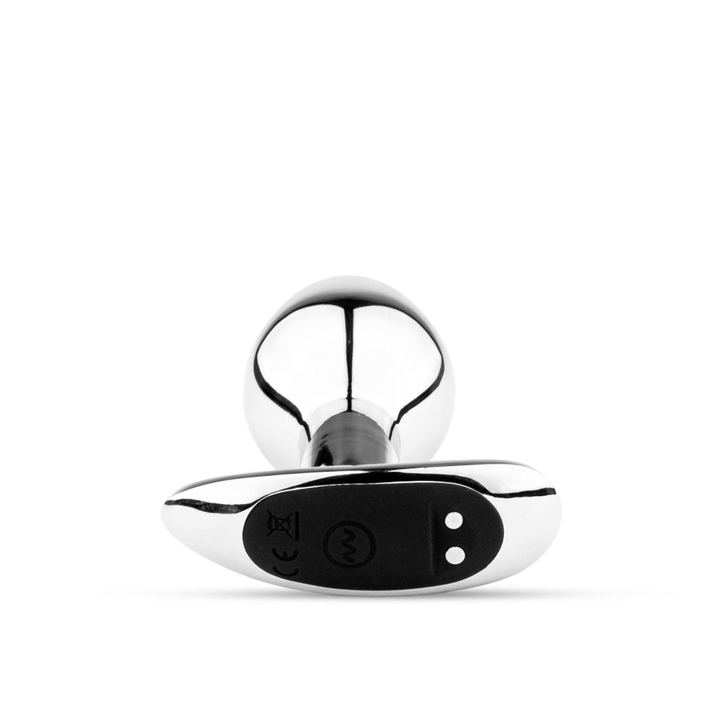 Metal Butt Plug M fém dildó USB távirányítóval - Image 5