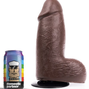 Gode DP105BR Hans Brown XL – prémium dupla hímvessző 21 cm