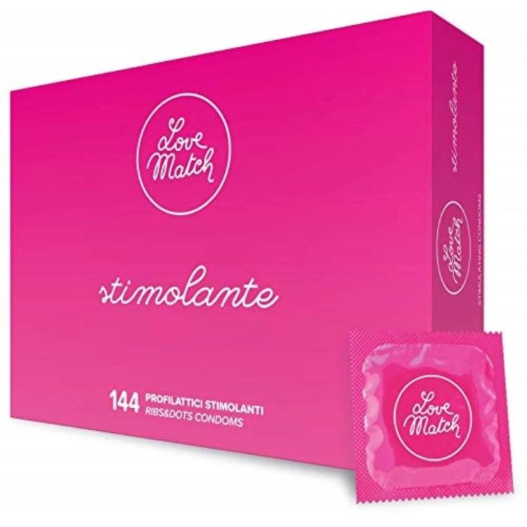 Love Match Stimolante óvszer 144 db