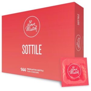 Love Match Sottile óvszerek 144 db