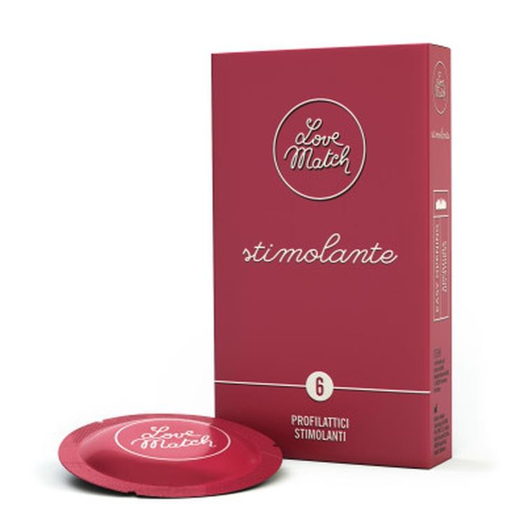 Love Match Stimolante óvszer 6 db-os csomag