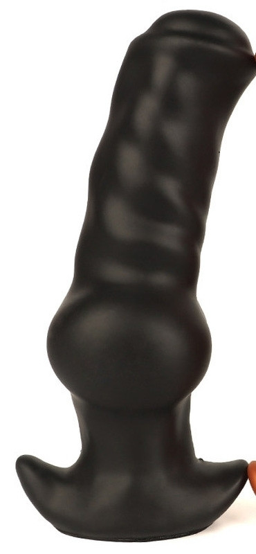 Dogsit Plug L – prémium anál dugó, 17 x 6,5 cm, fekete - Image 3
