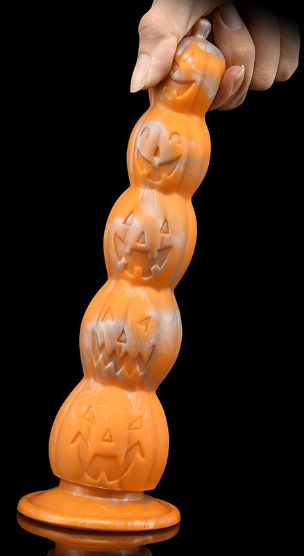 Gode Pumpkin S vibrátor (17,5x5 cm, narancs) - Image 4