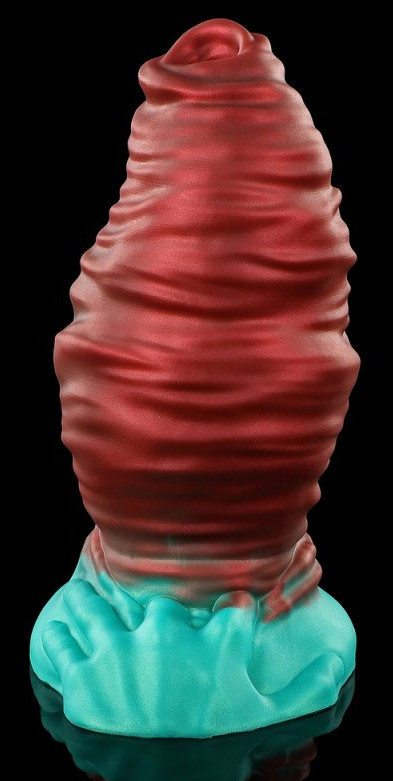 Gode Red Worm – érzéki vibráló maszturbátor 14 cm hosszú - Image 2
