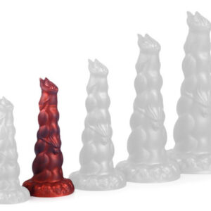 Heyak M – prémium piros anál dugó 21 x 6.5 cm