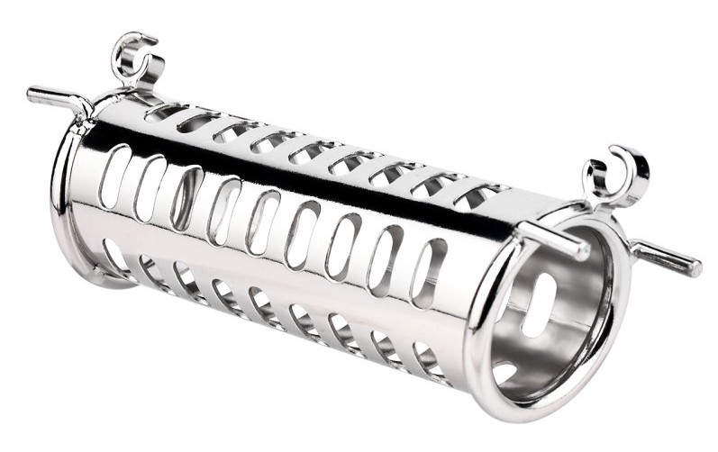 Double Cage Steelock – prémium dupla férfi intimitás zár - Image 2
