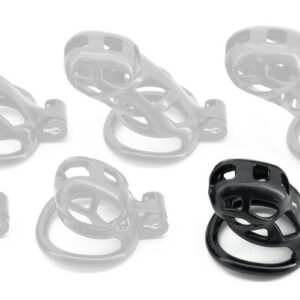 Black Robat Cage L – prémium intim tartó, 6.5 x 3.7 cm