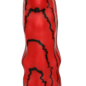 Gode Drakor – prémium, 19 cm-es, vörös színű vibrátor