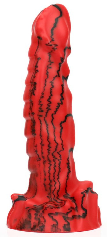 Gode Drakor – prémium, 19 cm-es, vörös színű vibrátor - Image 3