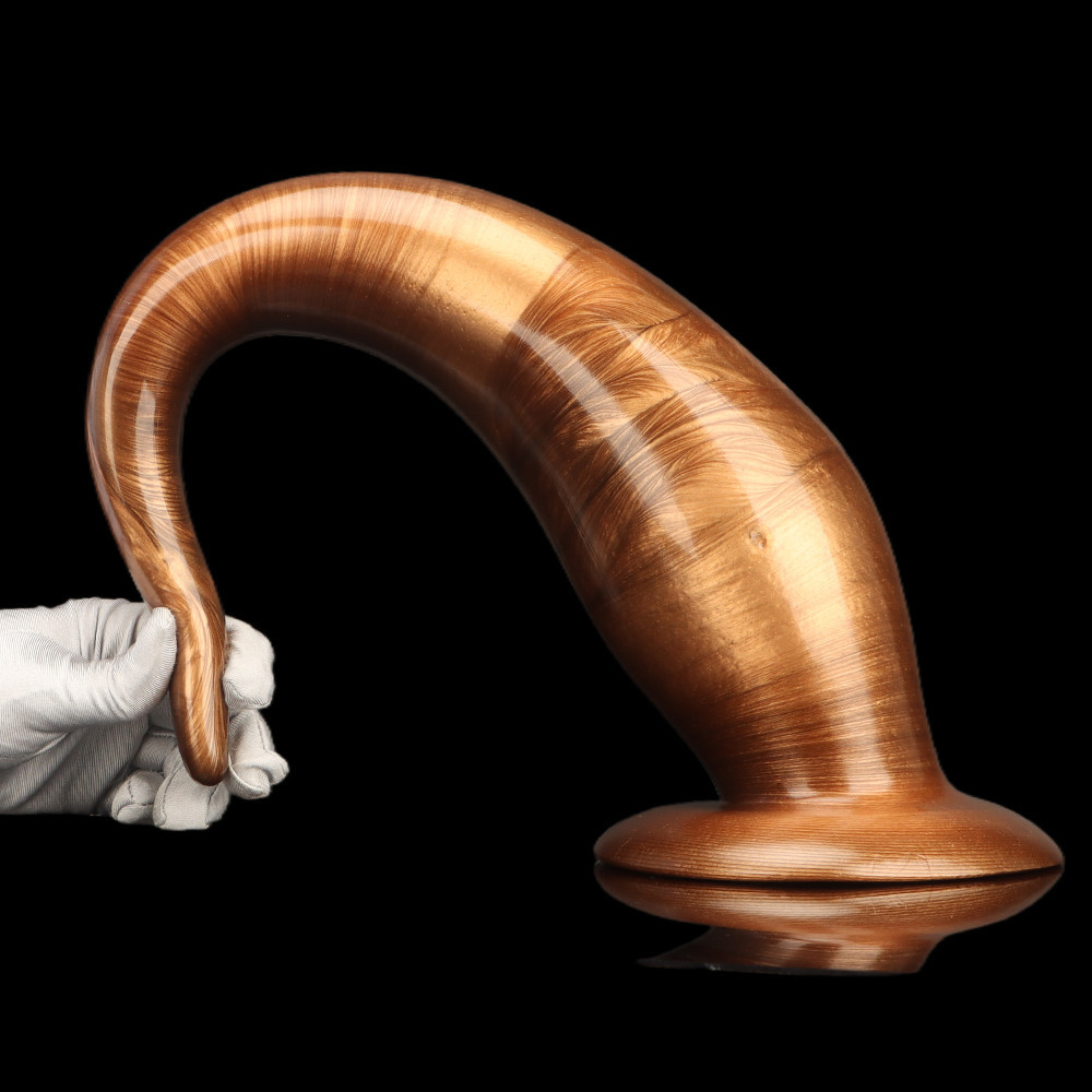 Gode Snalys – prémium, vízálló, 44 cm-es gél dildó - Image 4