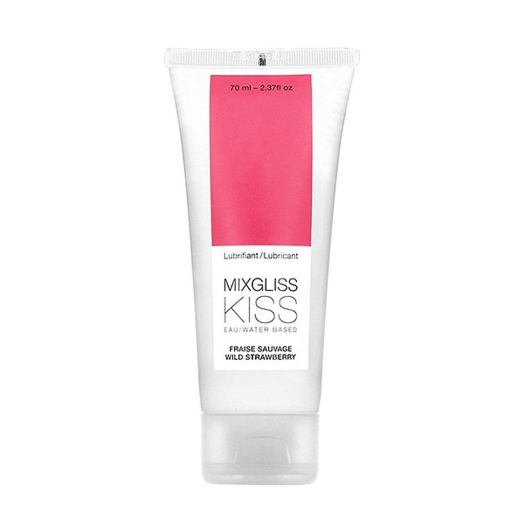 Mixgliss vízbázisú síkosító 70 ml eper ízű