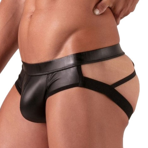 Fekete Jockstrap Master – prémium férfi alsónemű