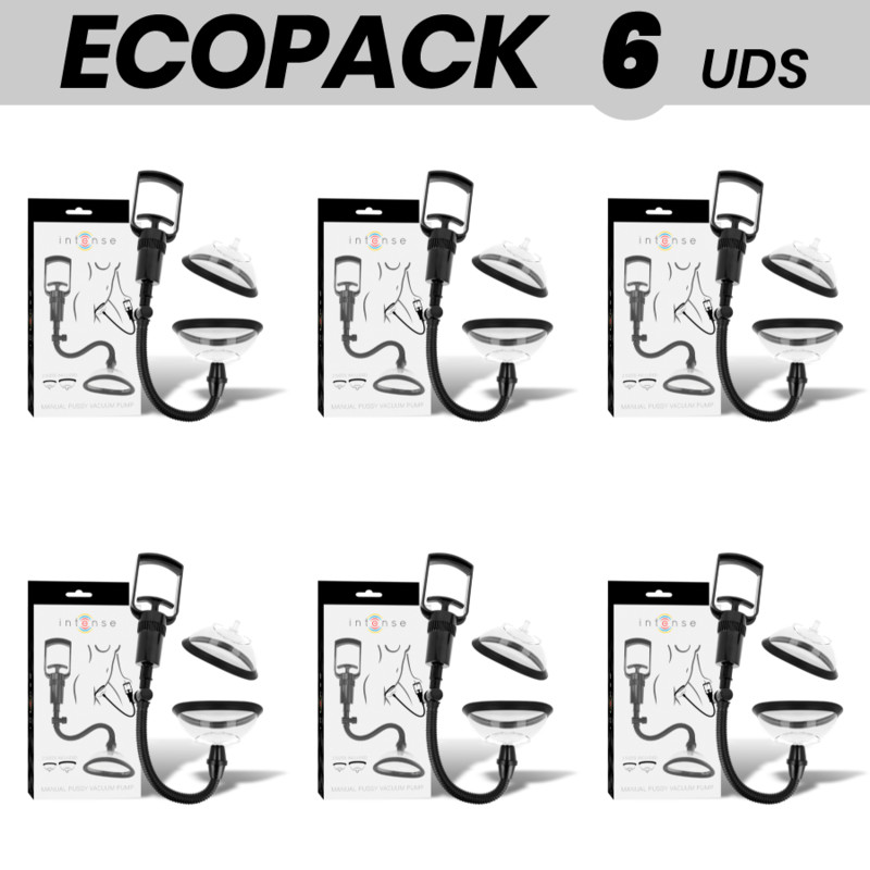 Ecopack Intense kézi vákuumpumpa nőknek 6 darab
