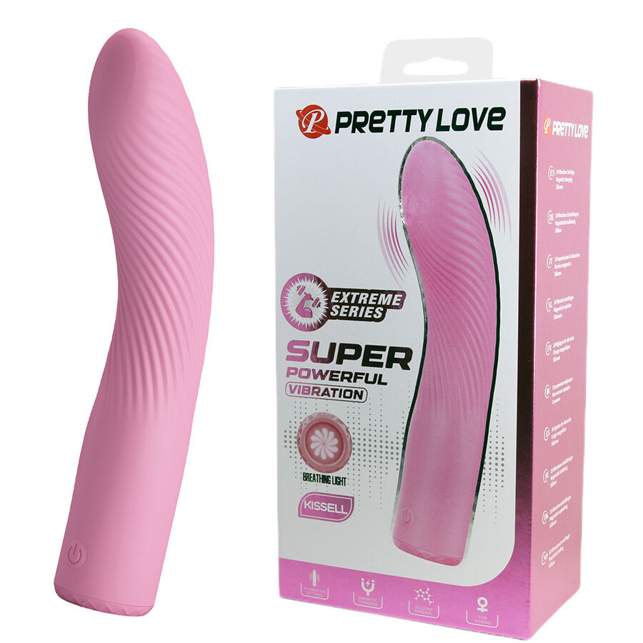Pretty Love Kisell G-pont vibrátor rózsaszín