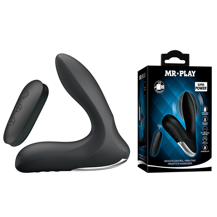 Mr Play prosztata masszírozó távirányítóval vibrációval