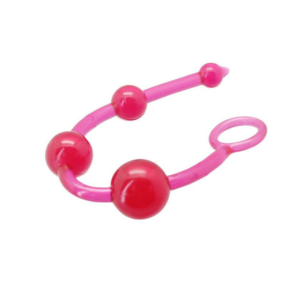 Timeless Jelly anális gyöngyök rózsaszín 4 darab - Image 3
