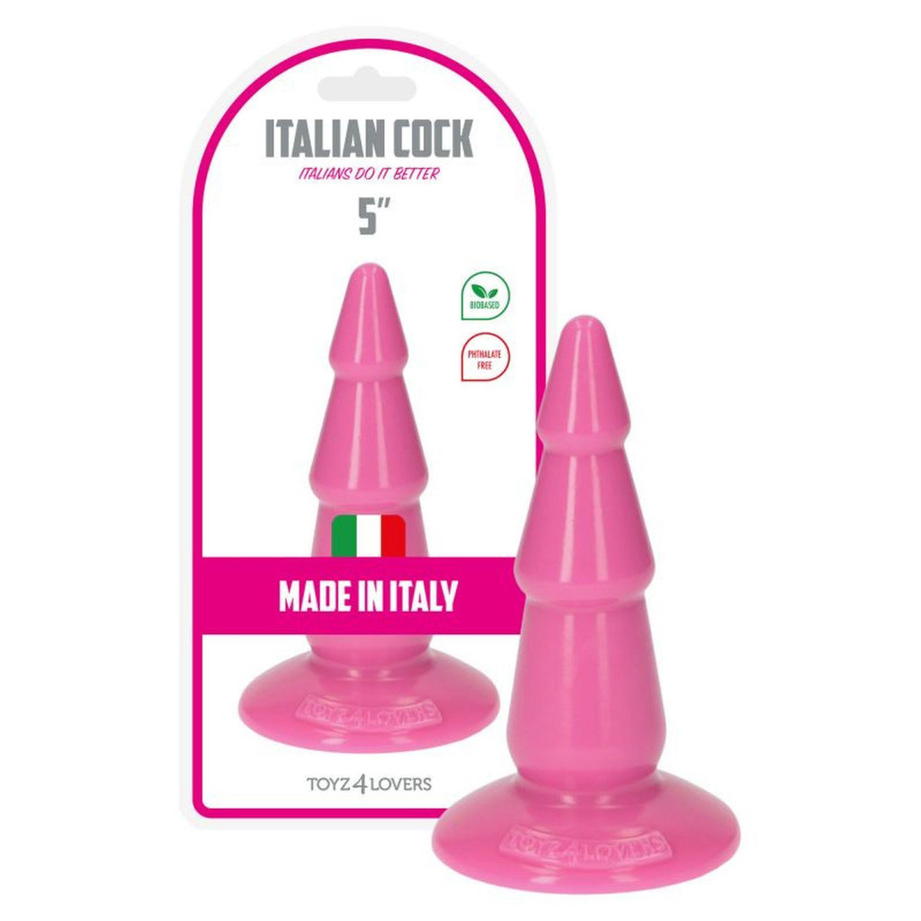 Anal Italian dildó 5 hüvelyk rózsaszín