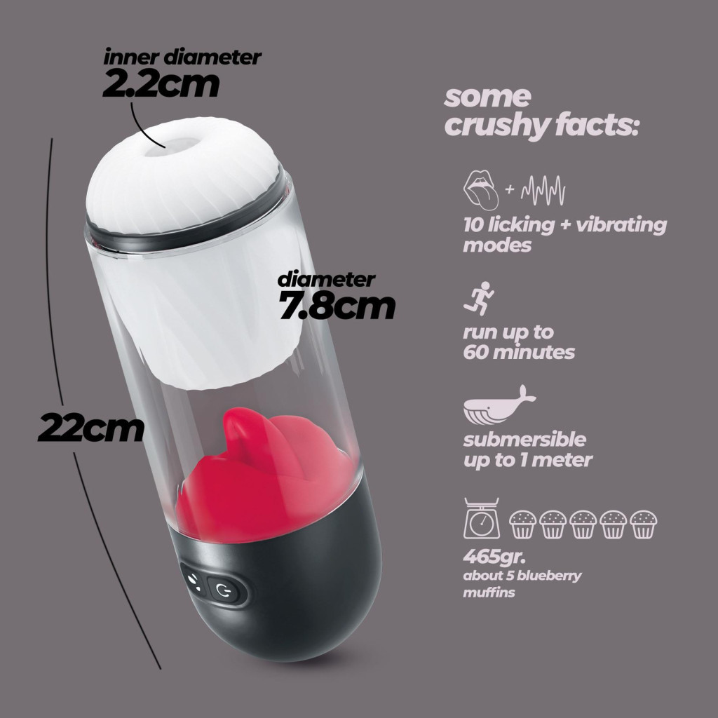 Crushious Slurpy 2 az 1-ben levehető maszturbátor - Image 8
