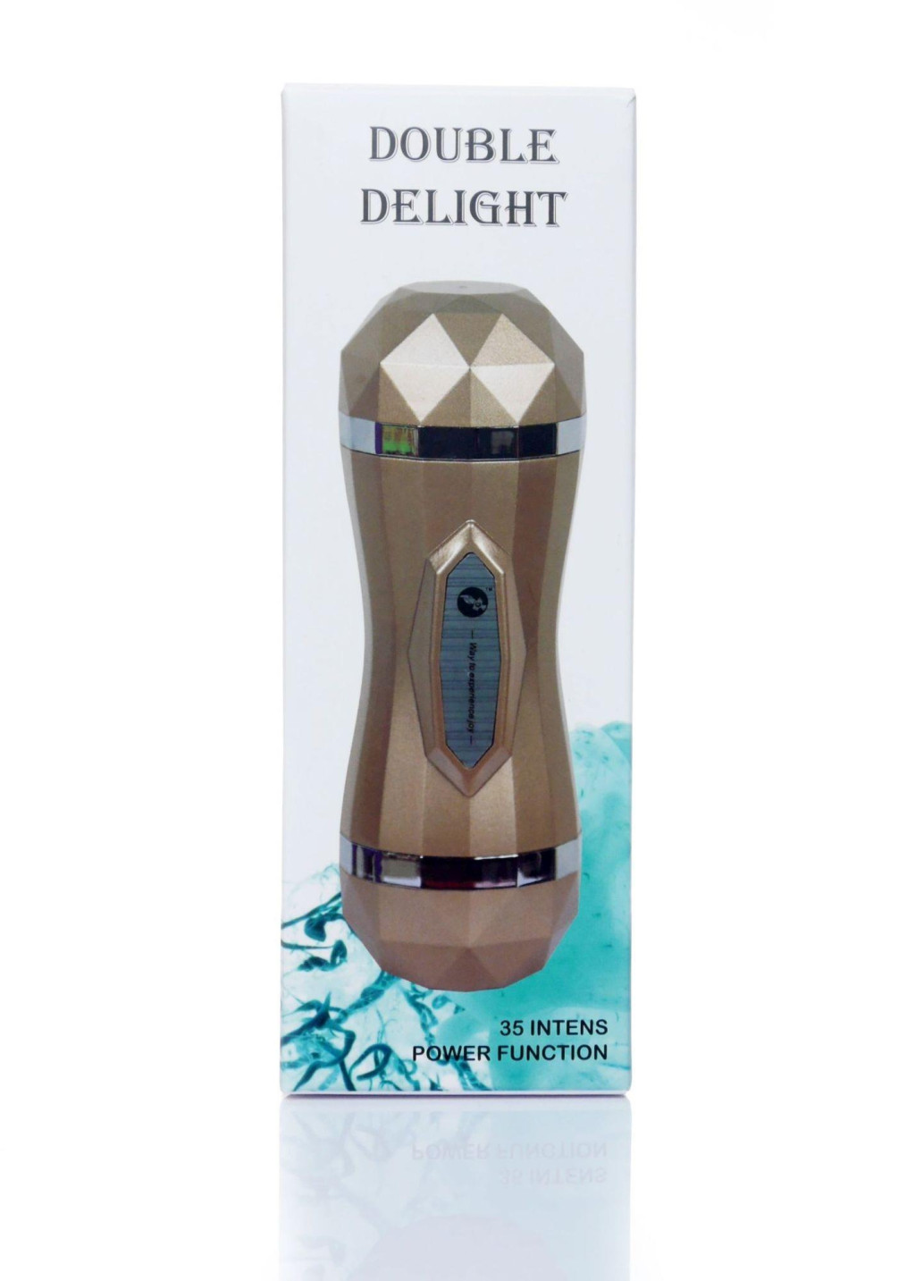 Double Delight maszturbátor USB csatlakozóval 35 funkcióval - Image 4