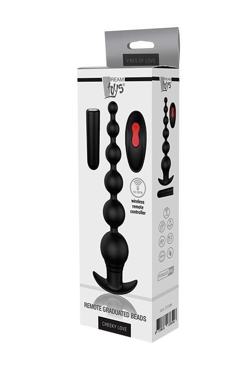 Cheeky Love távirányítós szilikon gyöngyös anál gyöngysor