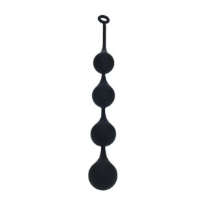 Szilikon análgolyók 60mm fekete XXL