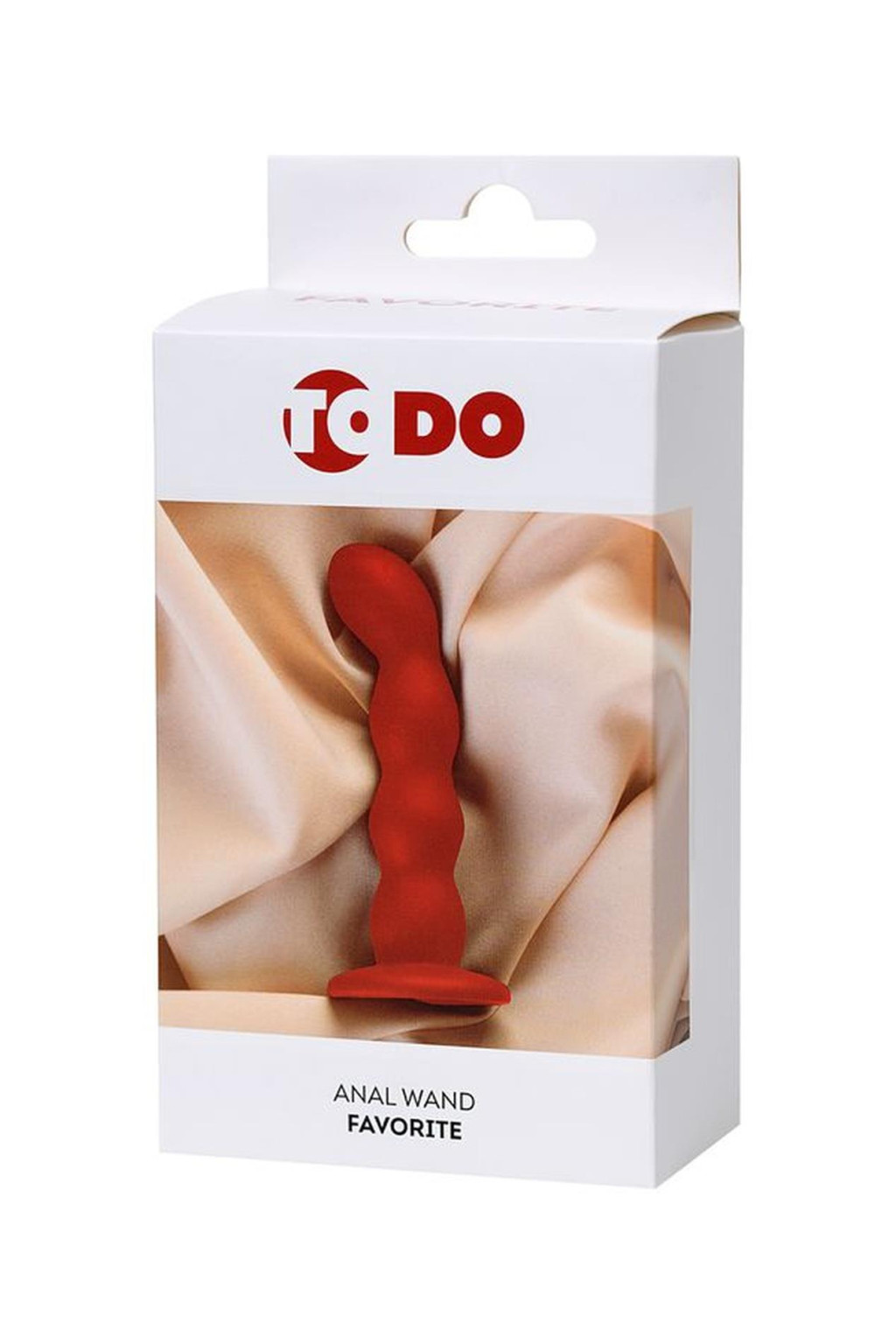 Favorit piros anál dildó - Image 6