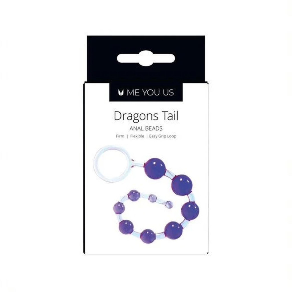 Me You Us Dragonz Tail análgyöngyök lila
