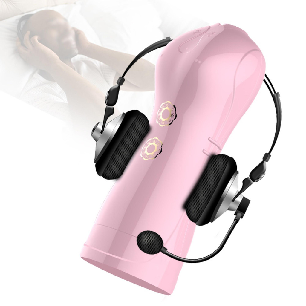 Vibráló és világító maszturbációs pohár USB rózsaszín 7+7 funkcióval beszélő módban - Image 9