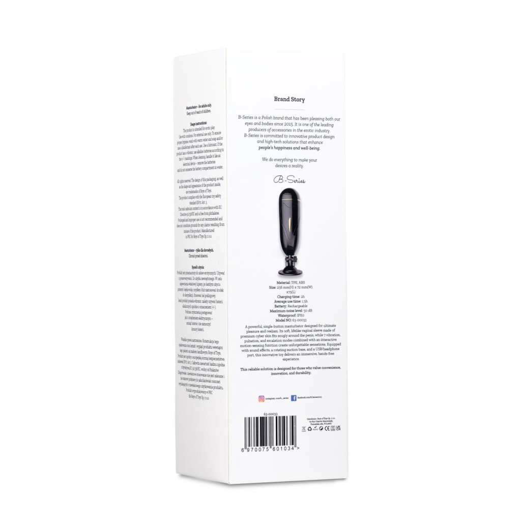 Vibráló masturbációs pohár USB töltéssel, 7 funkcióval és beszélgető mód - Image 3