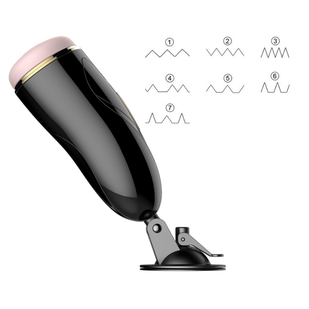 Vibráló masturbációs pohár USB töltéssel, 7 funkcióval és beszélgető mód - Image 4
