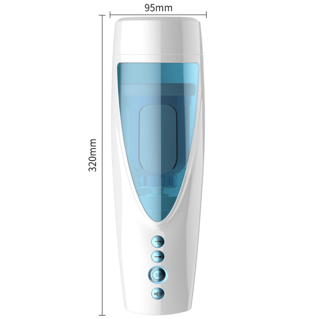 USB újratölthető forgó-vibráló maszturbátor 10+10 funkcióval beszélő móddal - Image 5