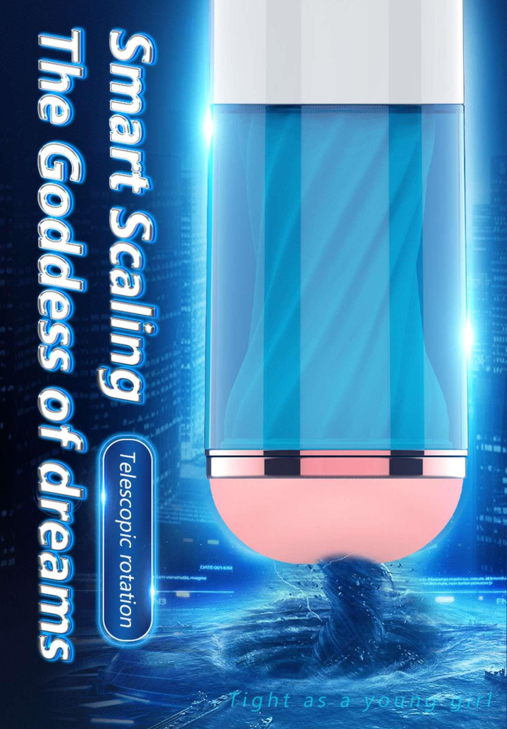 Masturbator kézi rezgő maszturbátor 7 szívó móddal - Image 6
