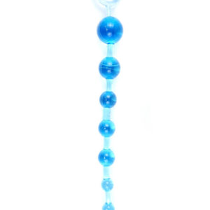 Jelly Anal 10 gyöngyös dugó kék