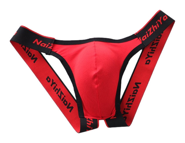 Red Justice – prémium vörös jockstrap férfiaknak