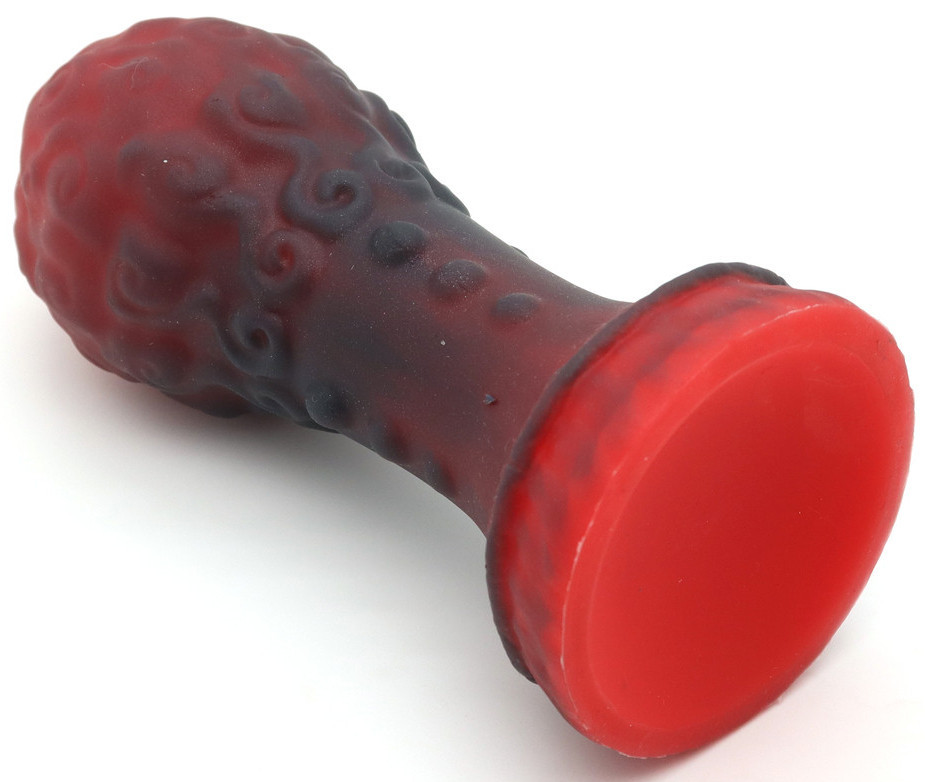 Faberegg Anál plug Texturált szilikon 11 cm fekete - Image 5